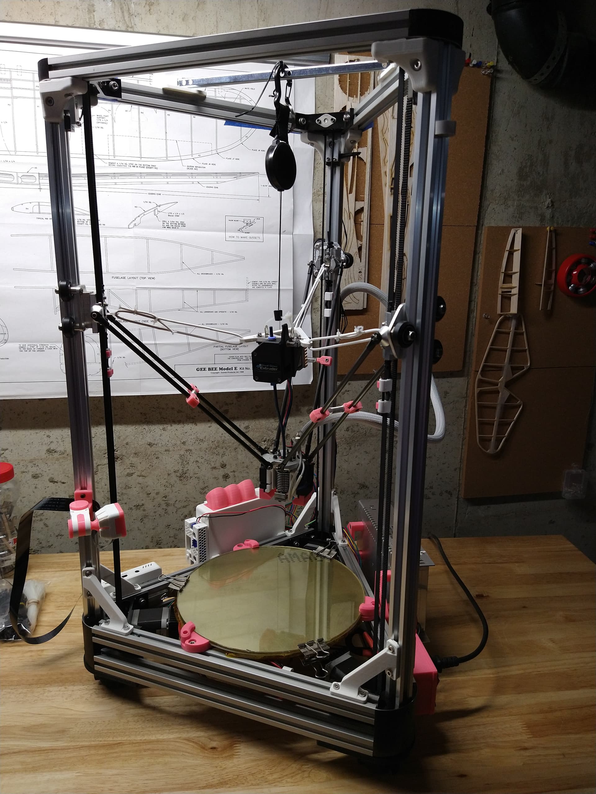 Parts, some, all of Ultibots-ish Kossel - For Sale - MakeICT