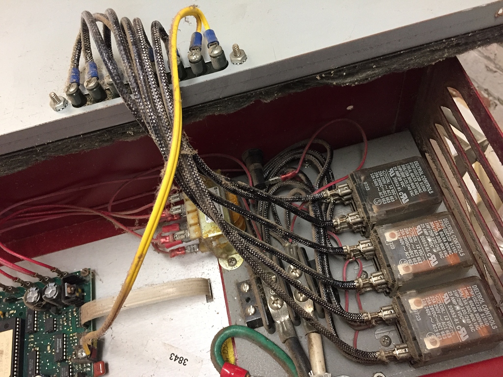 Kiln Rebuild Phase 1 Relays and Wiring Harness Ceramics MakeICT