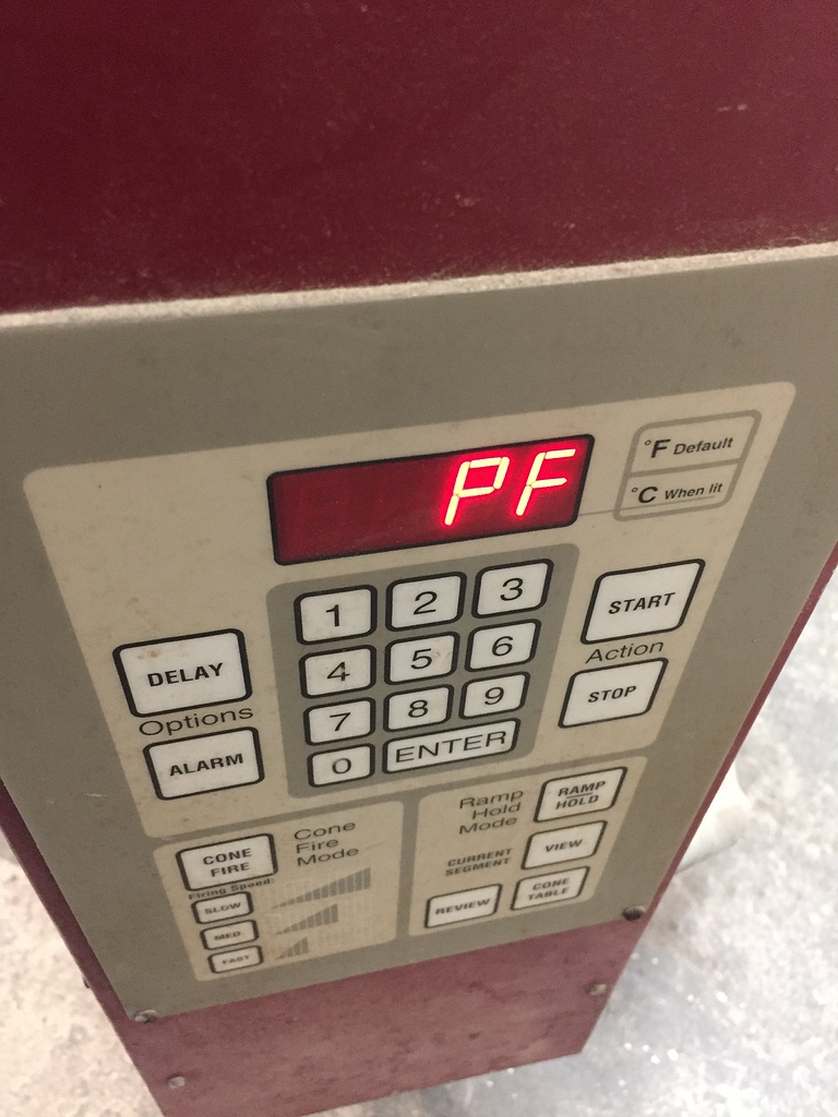 Kiln Failure Ceramics MakeICT