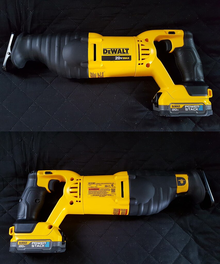 SOLD DeWalt 20V reciprocating saw (like new, battery included) For
