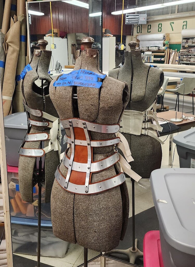 Antique Back Brace Prop for Radium Girls Play at Wichita Community ...