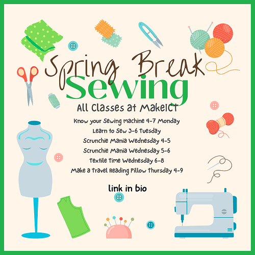 Spring Break Sewing