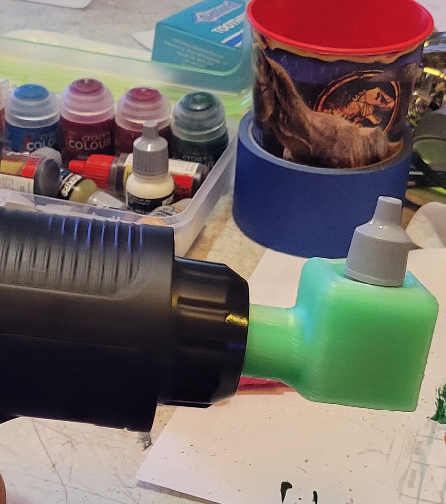 DIY mini paint shaker MakeICT