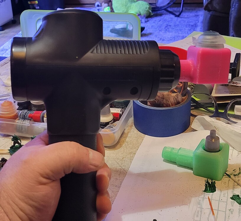 DIY mini paint shaker MakeICT