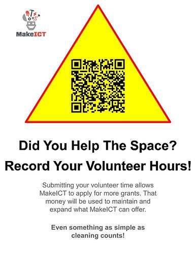 2026 Volunteer Hours Flyer