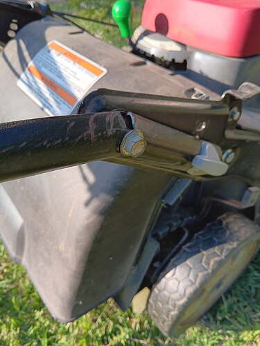 lawnmower handle