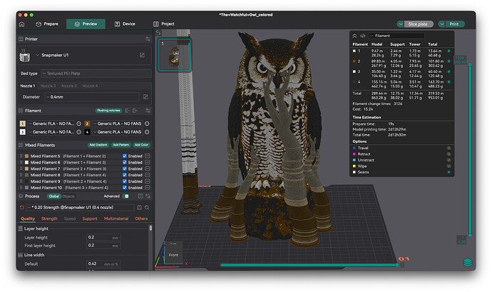 Watchful Owl Snapmaker U1